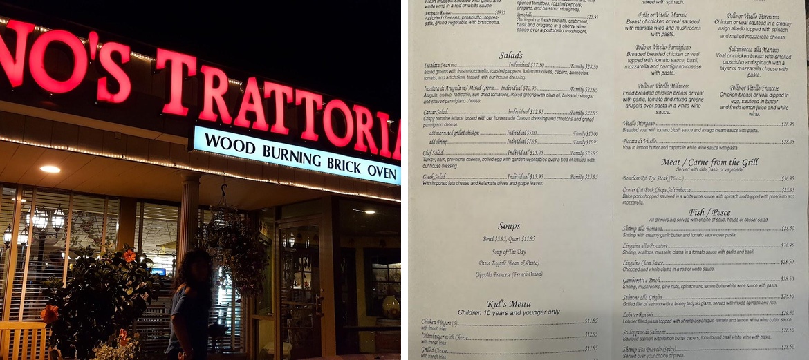 Martinos Trattoria & Pizzeria